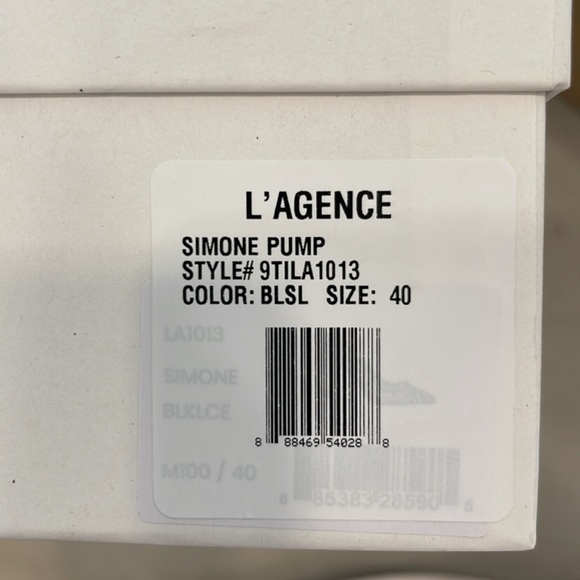 L’agence Simone Pump Black Lace Pump - Picture 7 of 7